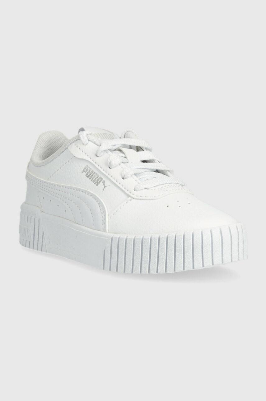 Puma Детски маратонки Carina 2.0 PS в бяло - Pepit.bg