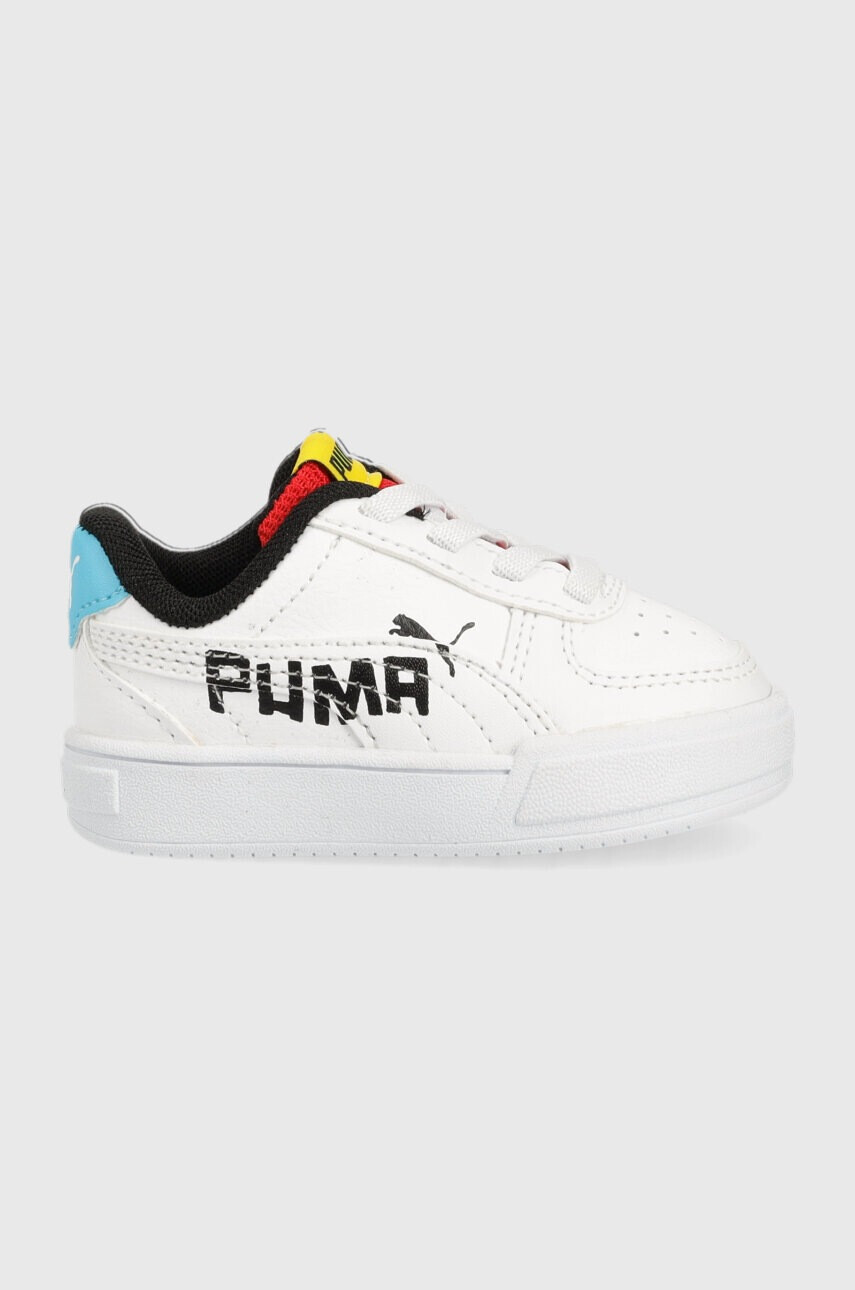 Puma Детски маратонки Caven Brand Love в бяло - Pepit.bg