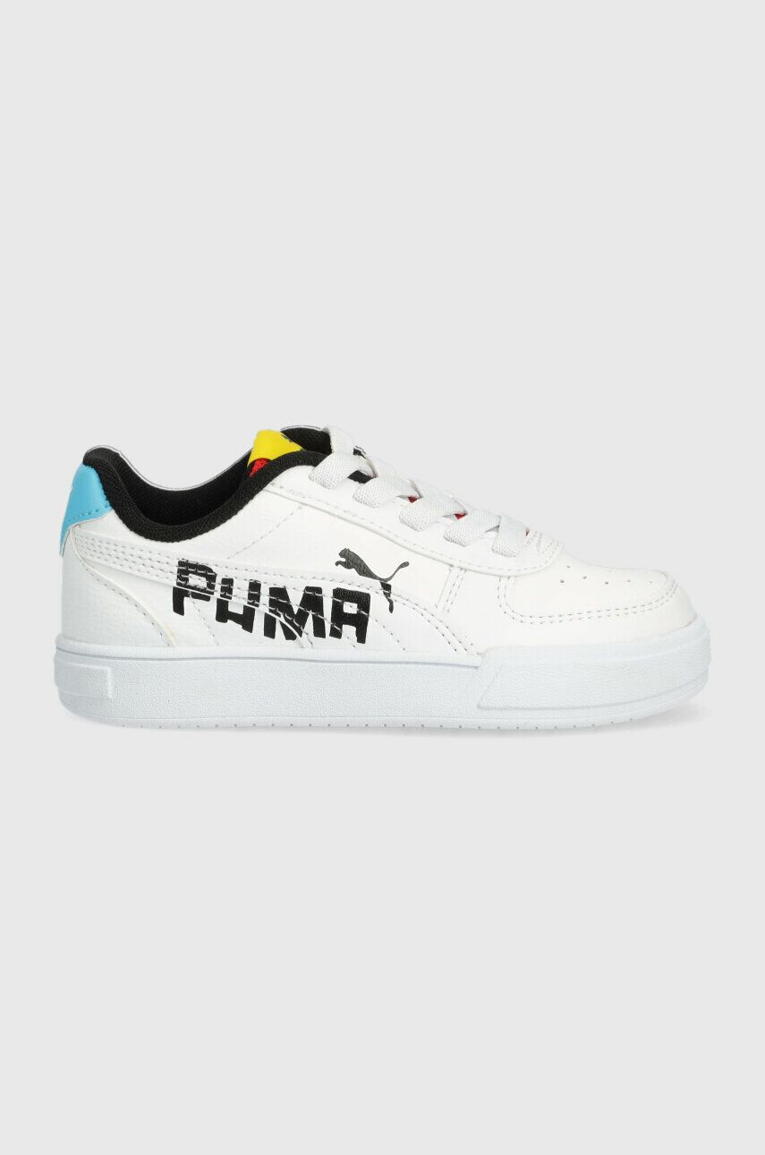 Puma Детски маратонки Caven Brand Love PS в бяло - Pepit.bg