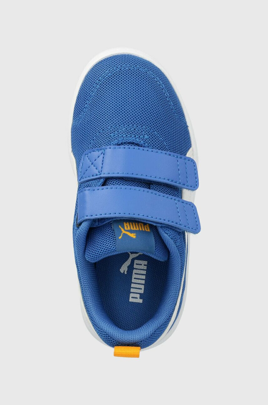 Puma Детски маратонки Courtflex v2 Mesh V PS в синьо - Pepit.bg