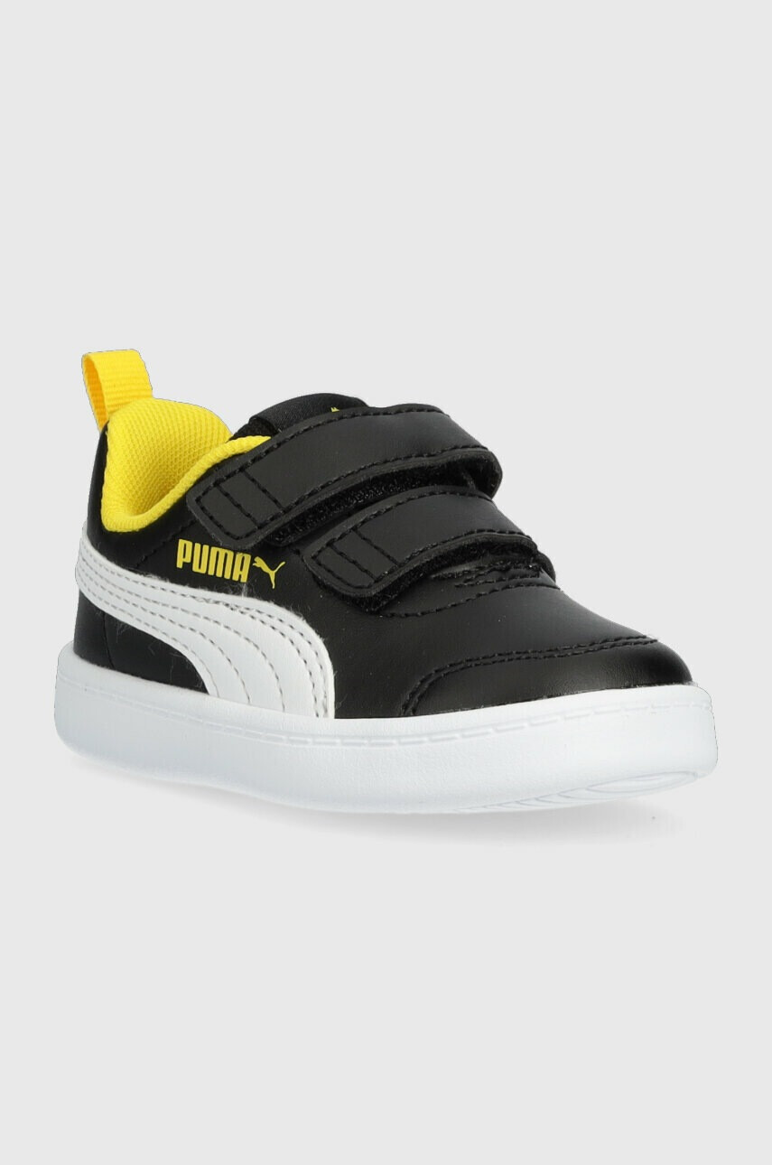 Puma Детски маратонки Courtflex v2 V Inf в черно - Pepit.bg