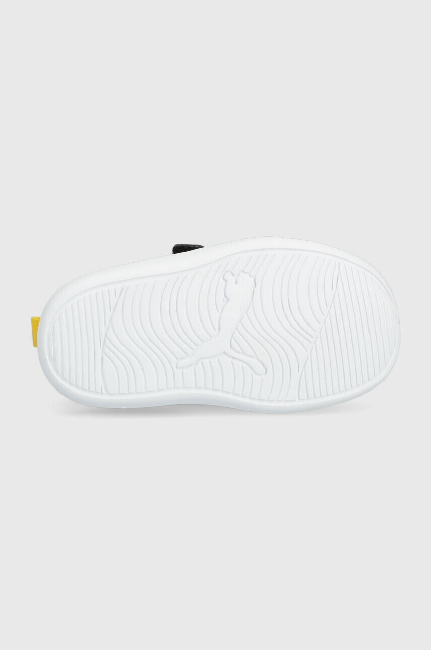 Puma Детски маратонки Courtflex v2 V Inf в черно - Pepit.bg