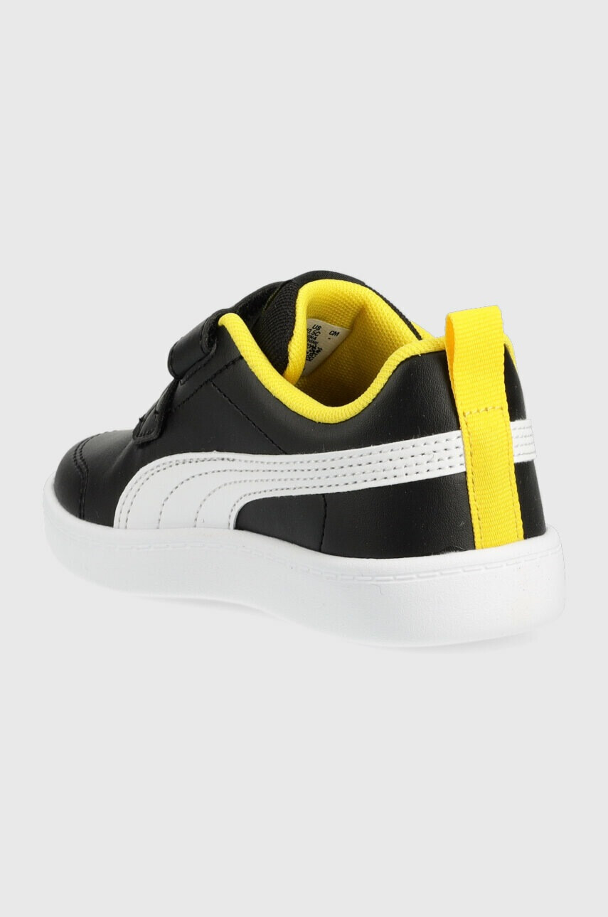 Puma Детски маратонки Courtflex v2 V PS в черно - Pepit.bg