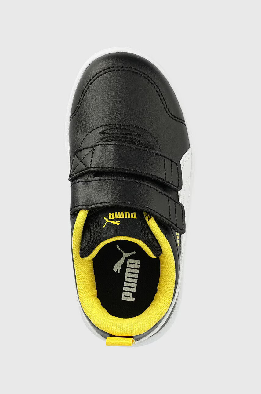 Puma Детски маратонки Courtflex v2 V PS в черно - Pepit.bg