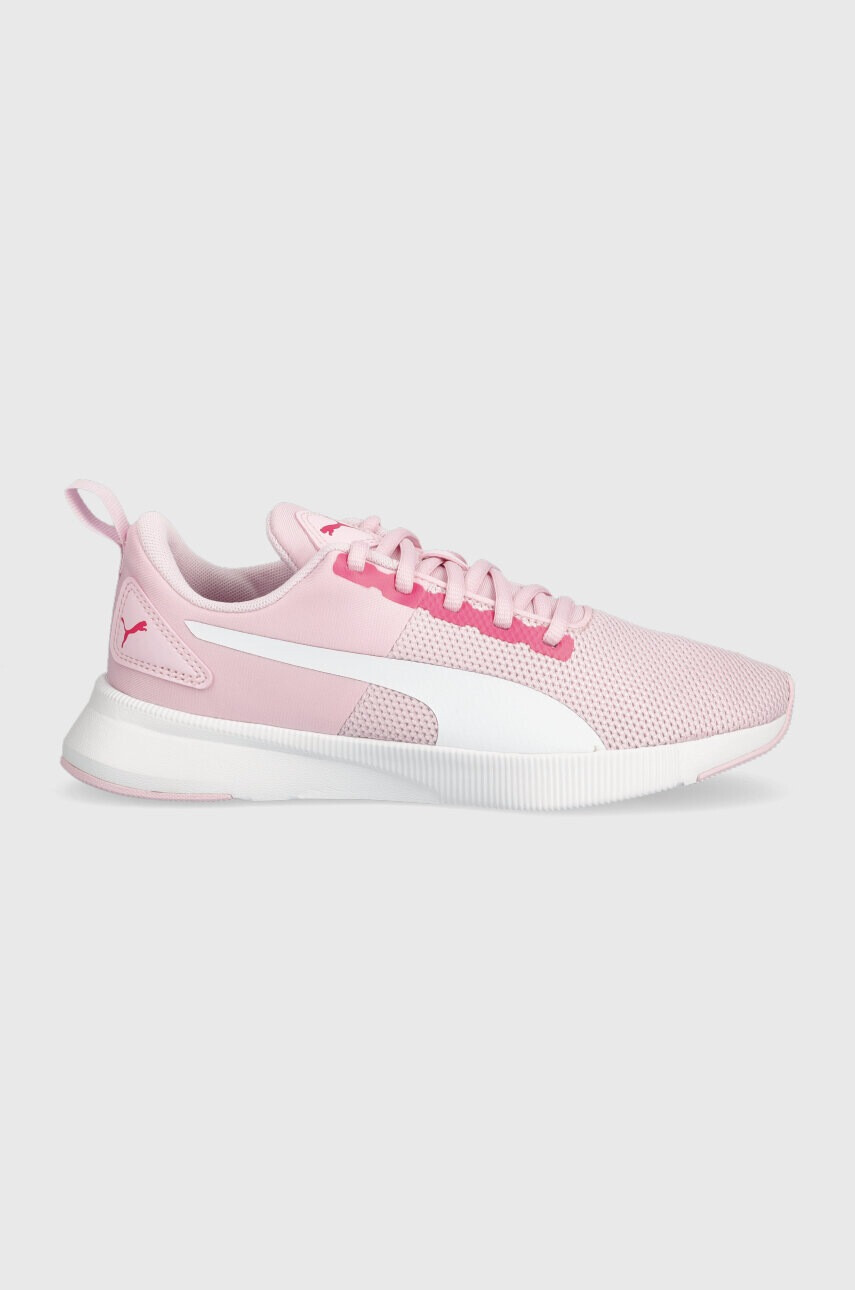Puma Детски маратонки Flyer Runner Jr в розово - Pepit.bg