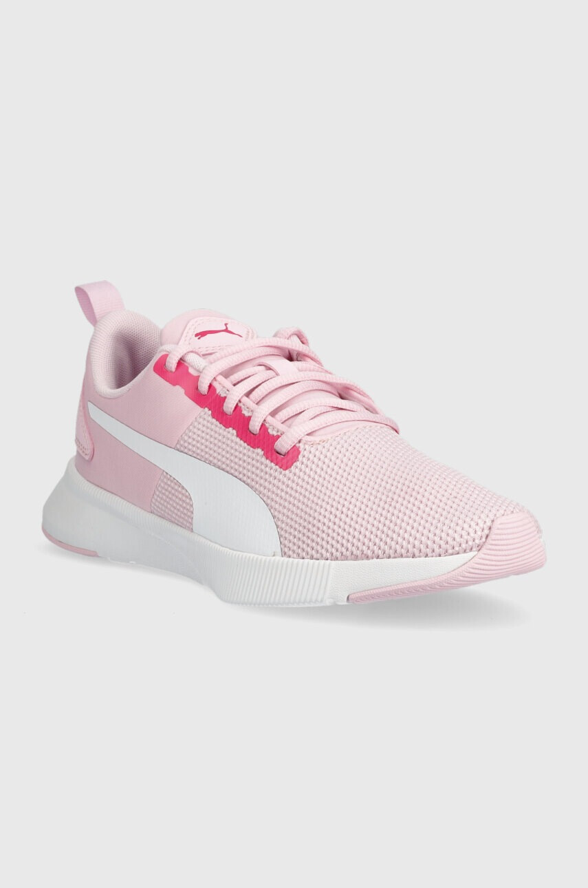 Puma Детски маратонки Flyer Runner Jr в розово - Pepit.bg
