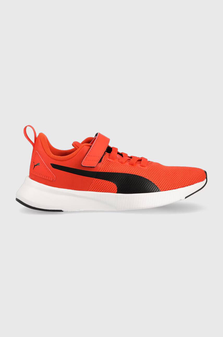 Puma Детски маратонки Flyer Runner V Jr в червено - Pepit.bg