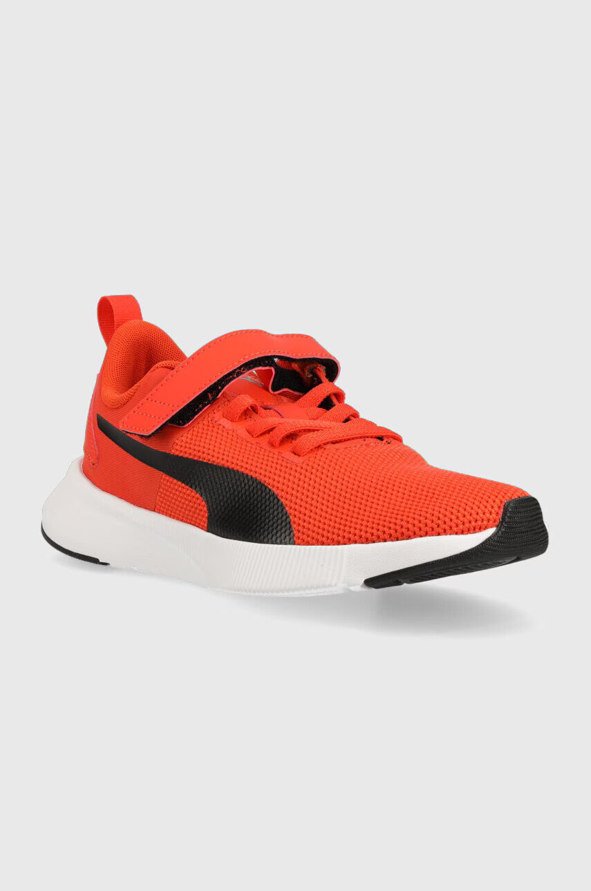 Puma Детски маратонки Flyer Runner V Jr в червено - Pepit.bg