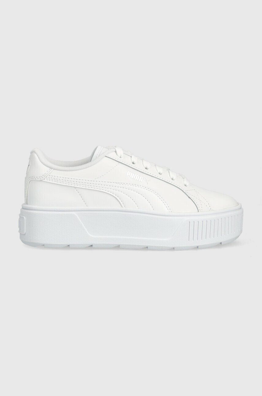 Puma Детски маратонки Karmen L Jr в бяло - Pepit.bg
