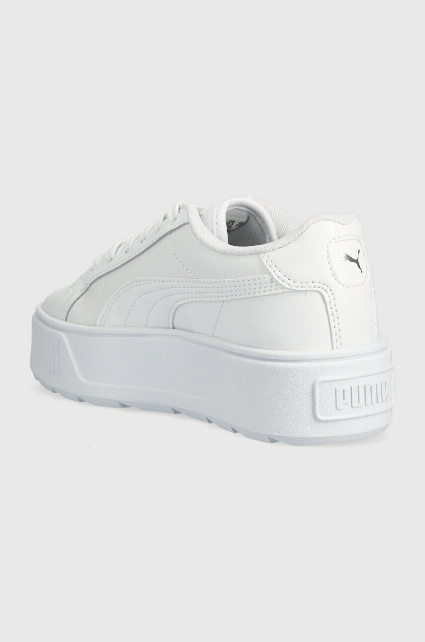 Puma Детски маратонки Karmen L Jr в бяло - Pepit.bg
