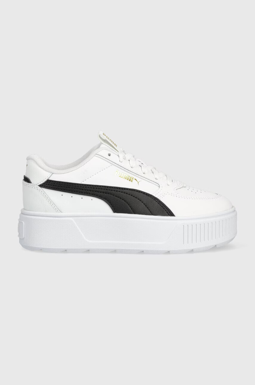 Puma Детски маратонки Karmen Rebelle Jr в бяло - Pepit.bg