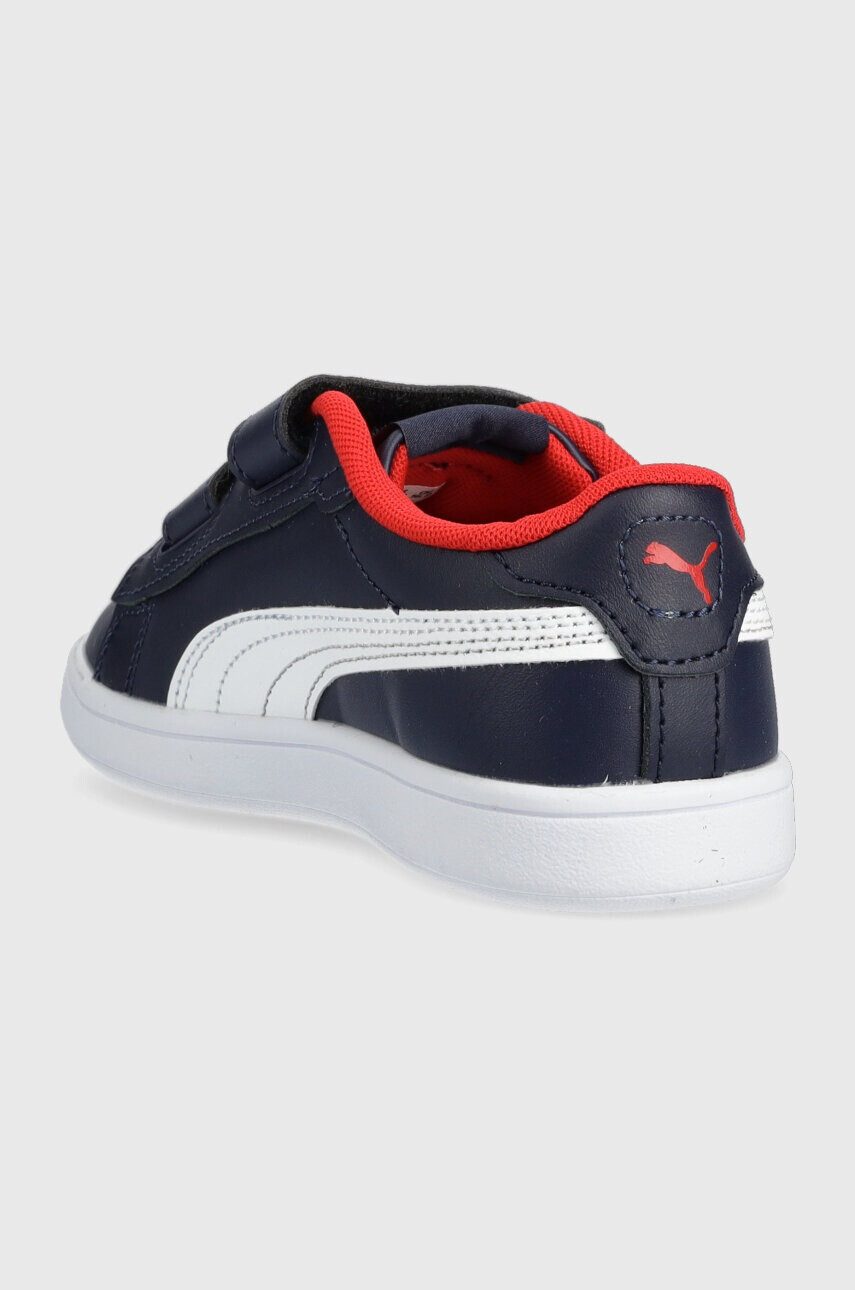 Puma Детски маратонки Smash 3.0 L V PS в тъмносиньо - Pepit.bg