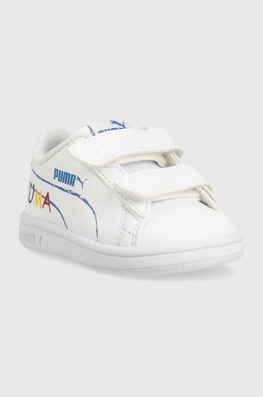 Puma Детски маратонки Smash V2 Home Schoo - Pepit.bg