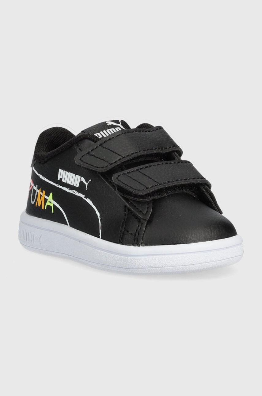 Puma Детски маратонки Smash V2 Home Schoo - Pepit.bg