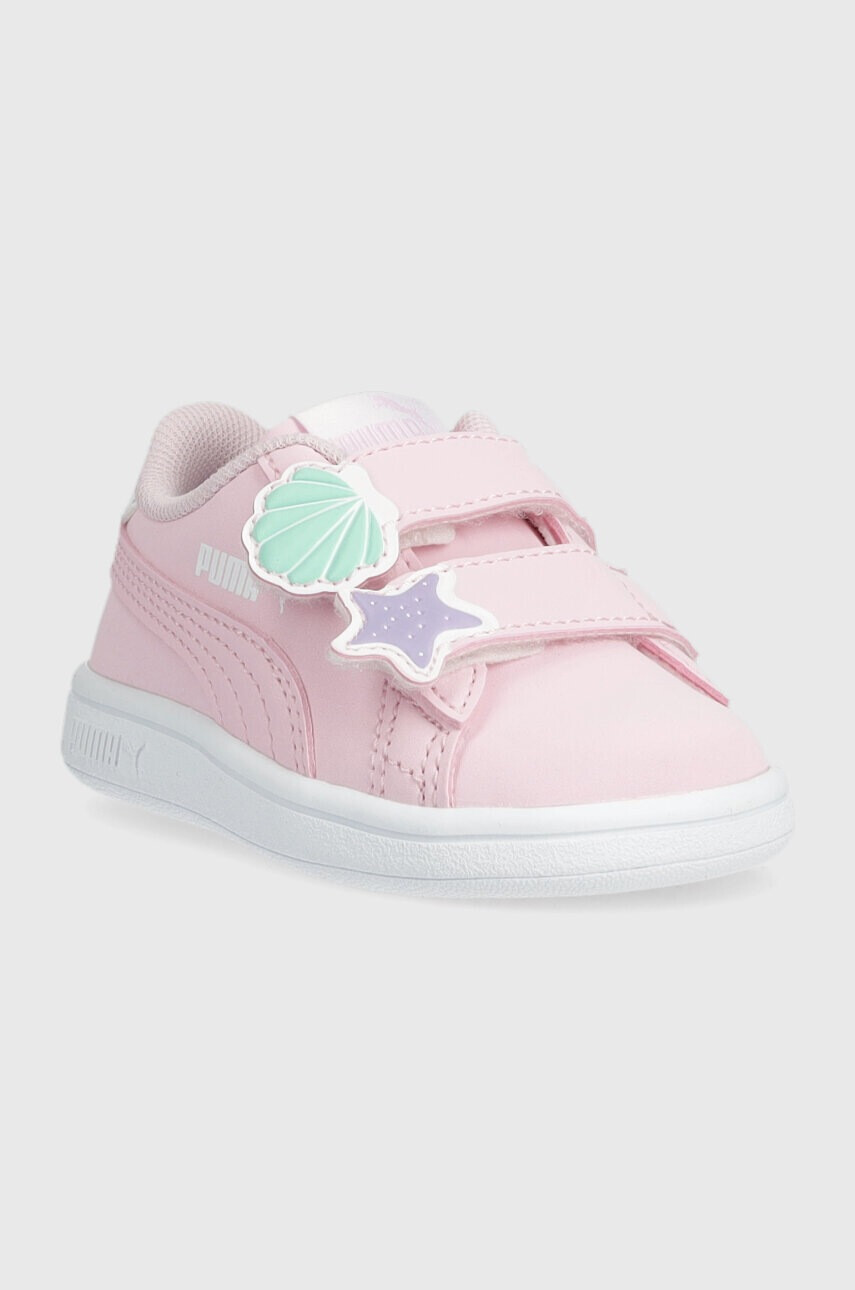 Puma Детски маратонки Smash v2 Mermaid V Inf - Pepit.bg