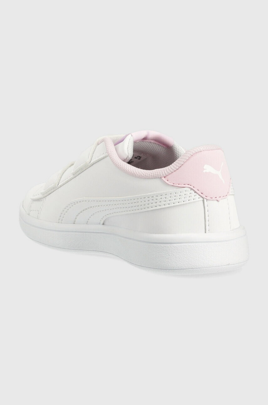 Puma Детски маратонки Smash v2 Mermaid V PS в бяло - Pepit.bg