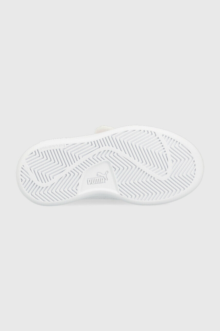 Puma Детски маратонки Smash v2 Mermaid V PS в бяло - Pepit.bg
