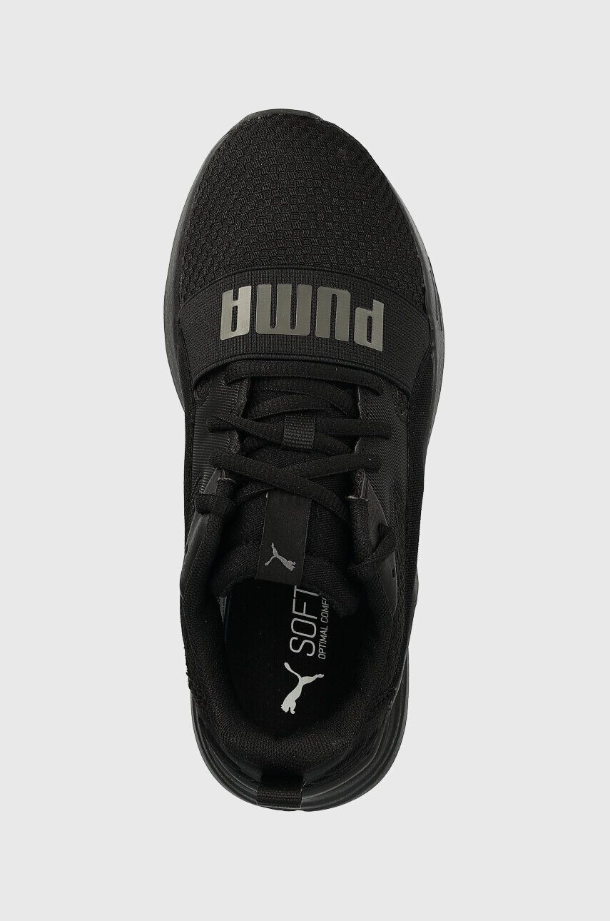 Puma Детски маратонки Wired Run Pure Jr в черно - Pepit.bg