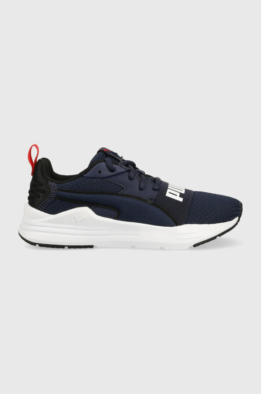 Puma Детски маратонки Wired Run Pure Jr в тъмносиньо - Pepit.bg