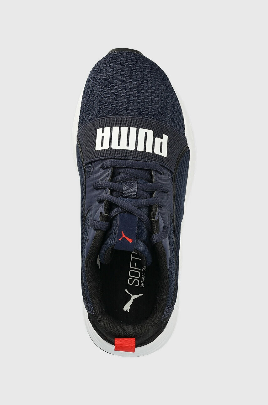 Puma Детски маратонки Wired Run Pure Jr в тъмносиньо - Pepit.bg