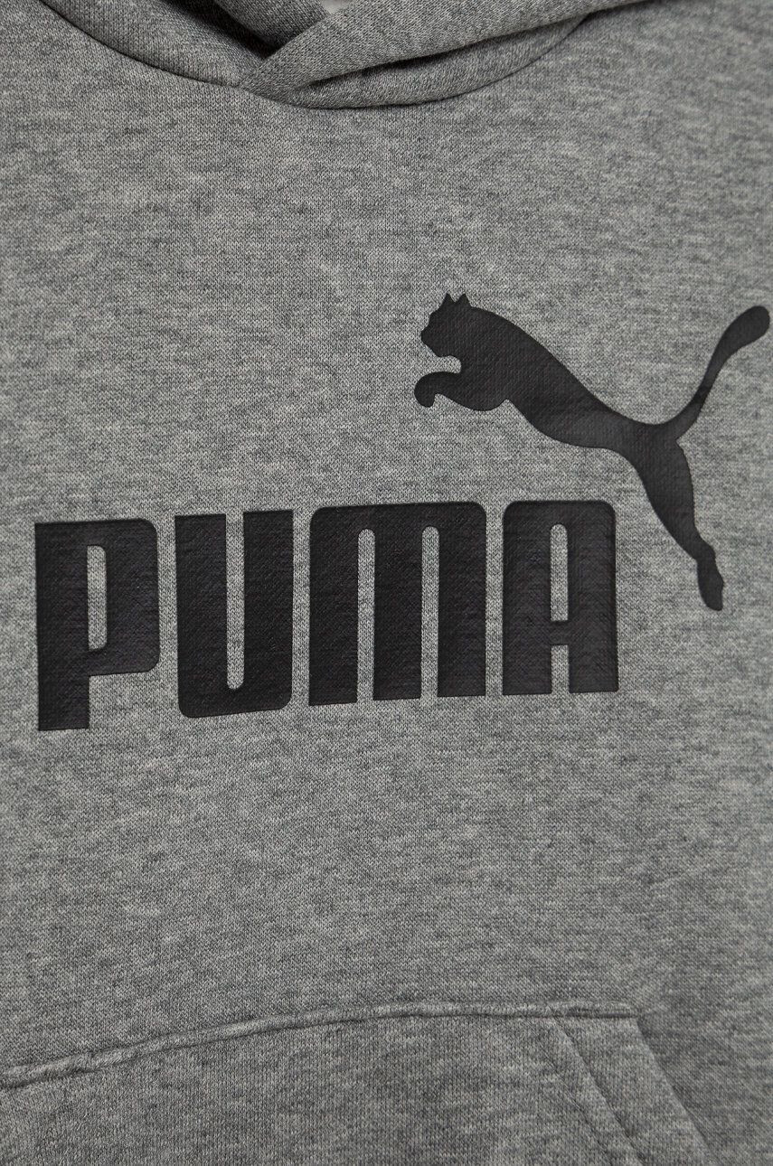 Puma Детски суичър 586965 в сиво с принт - Pepit.bg