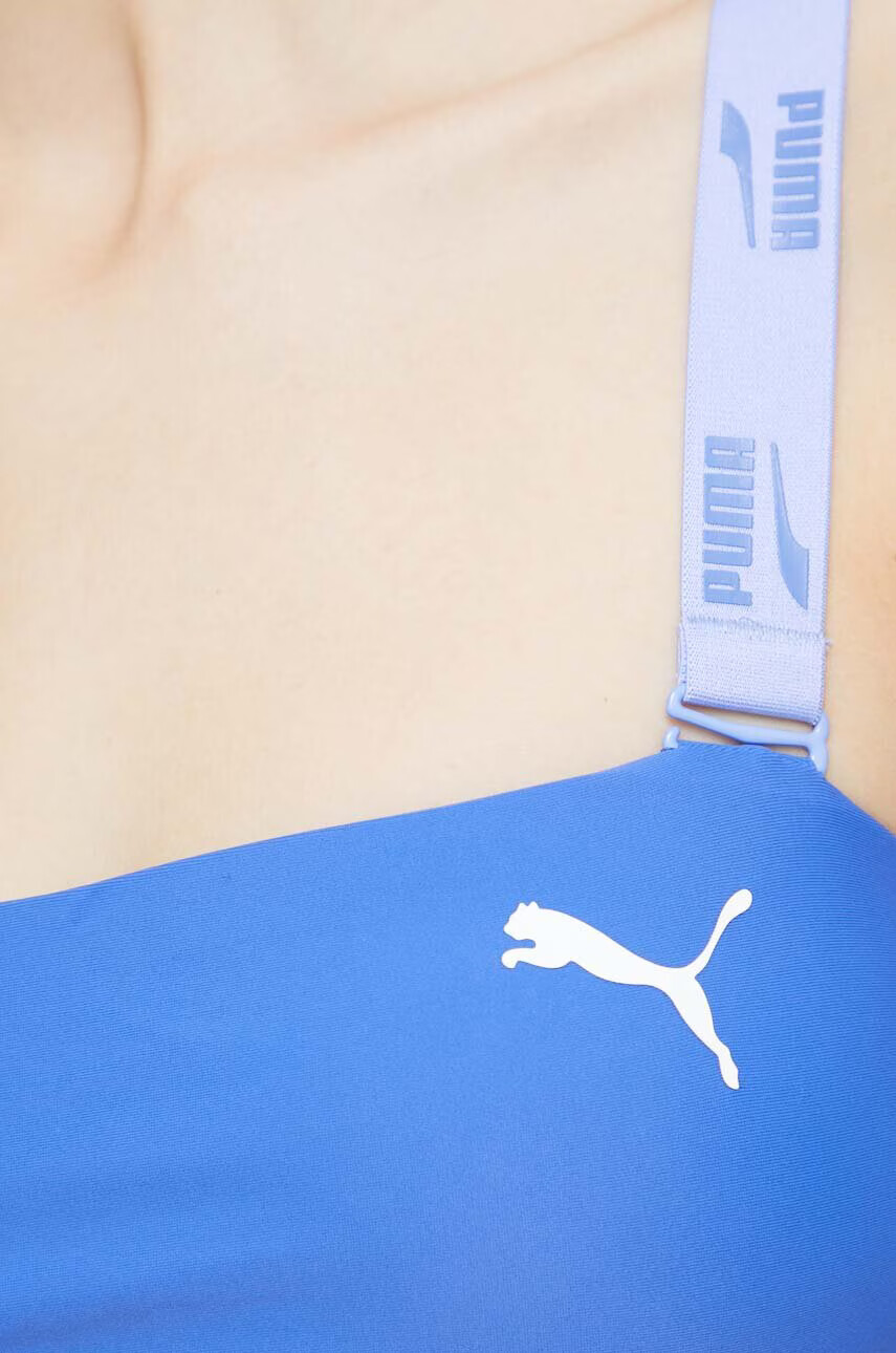 Puma Горнище на бански в синьо с леко подплатена чашка - Pepit.bg