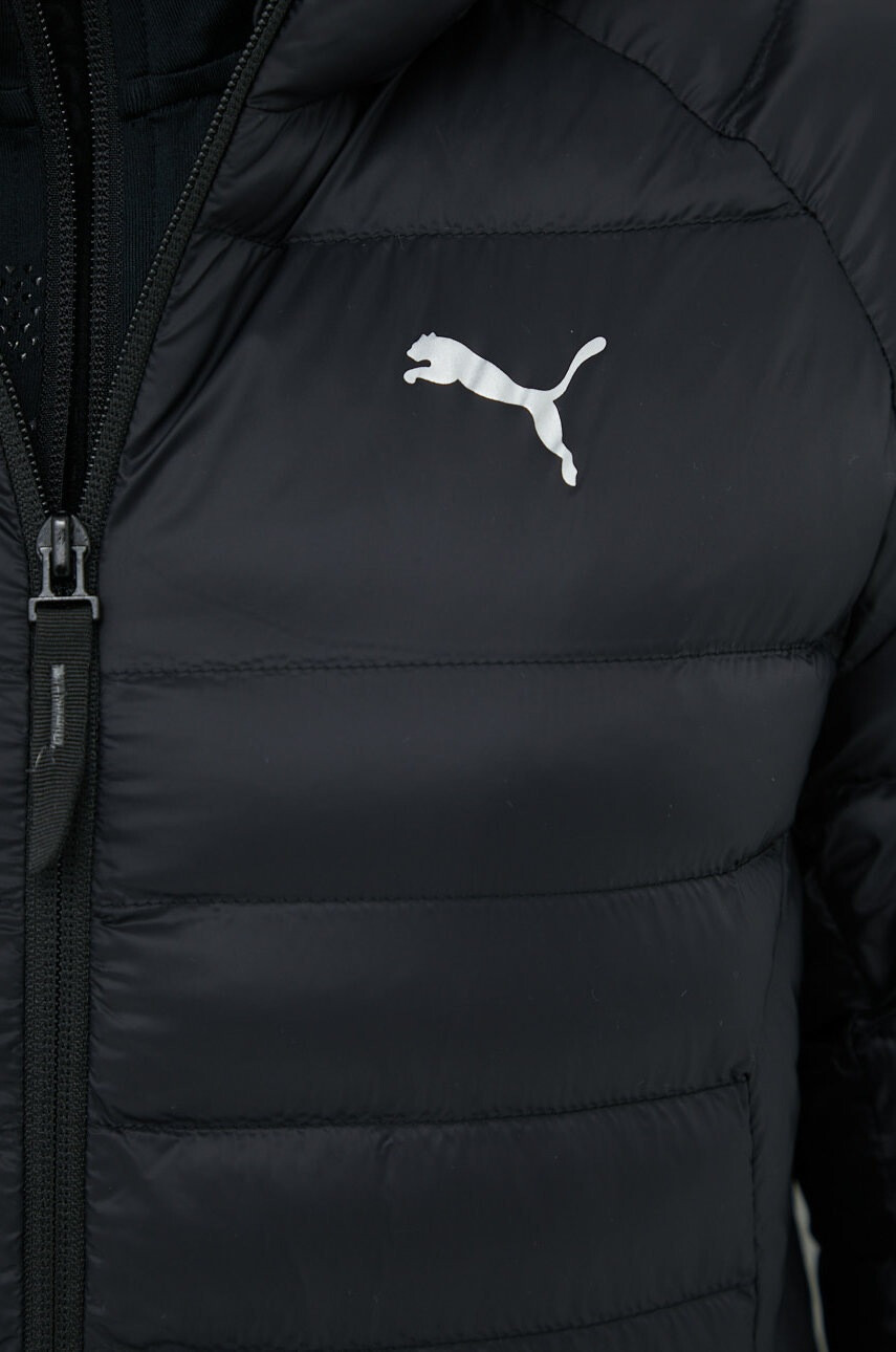 Puma Яке в черно с преходна изолация - Pepit.bg