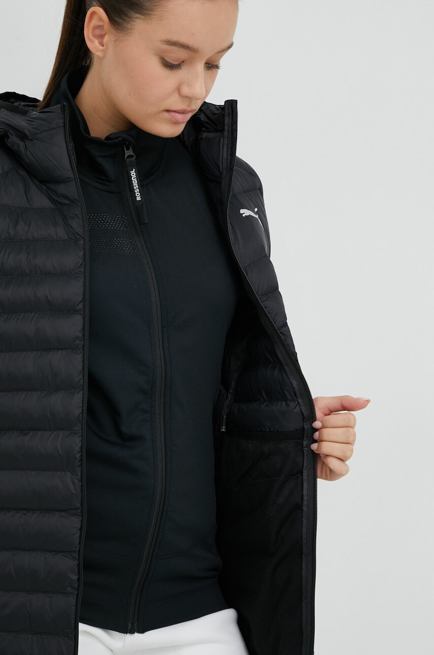 Puma Яке в черно с преходна изолация - Pepit.bg