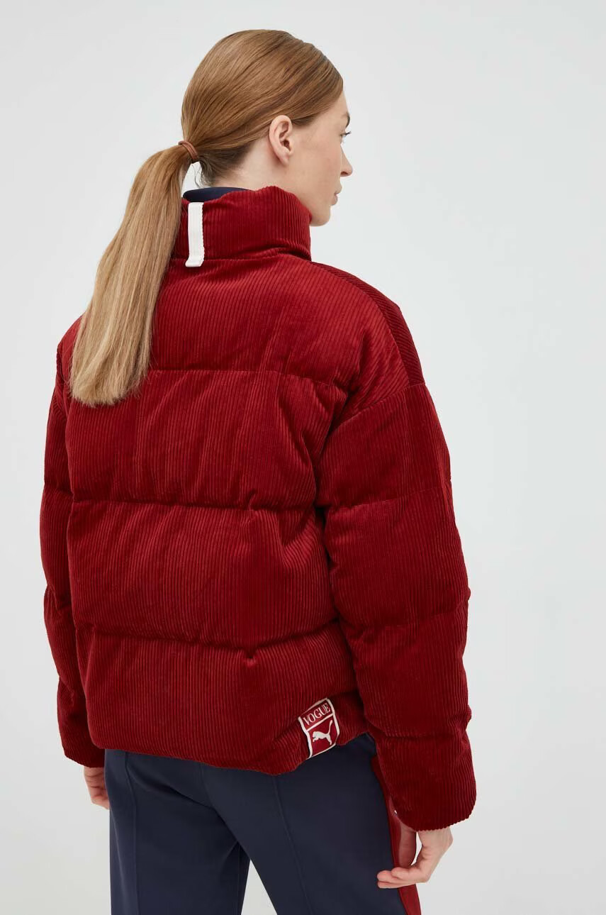 Puma Яке x VOGUE в бордо със зимна изолация - Pepit.bg