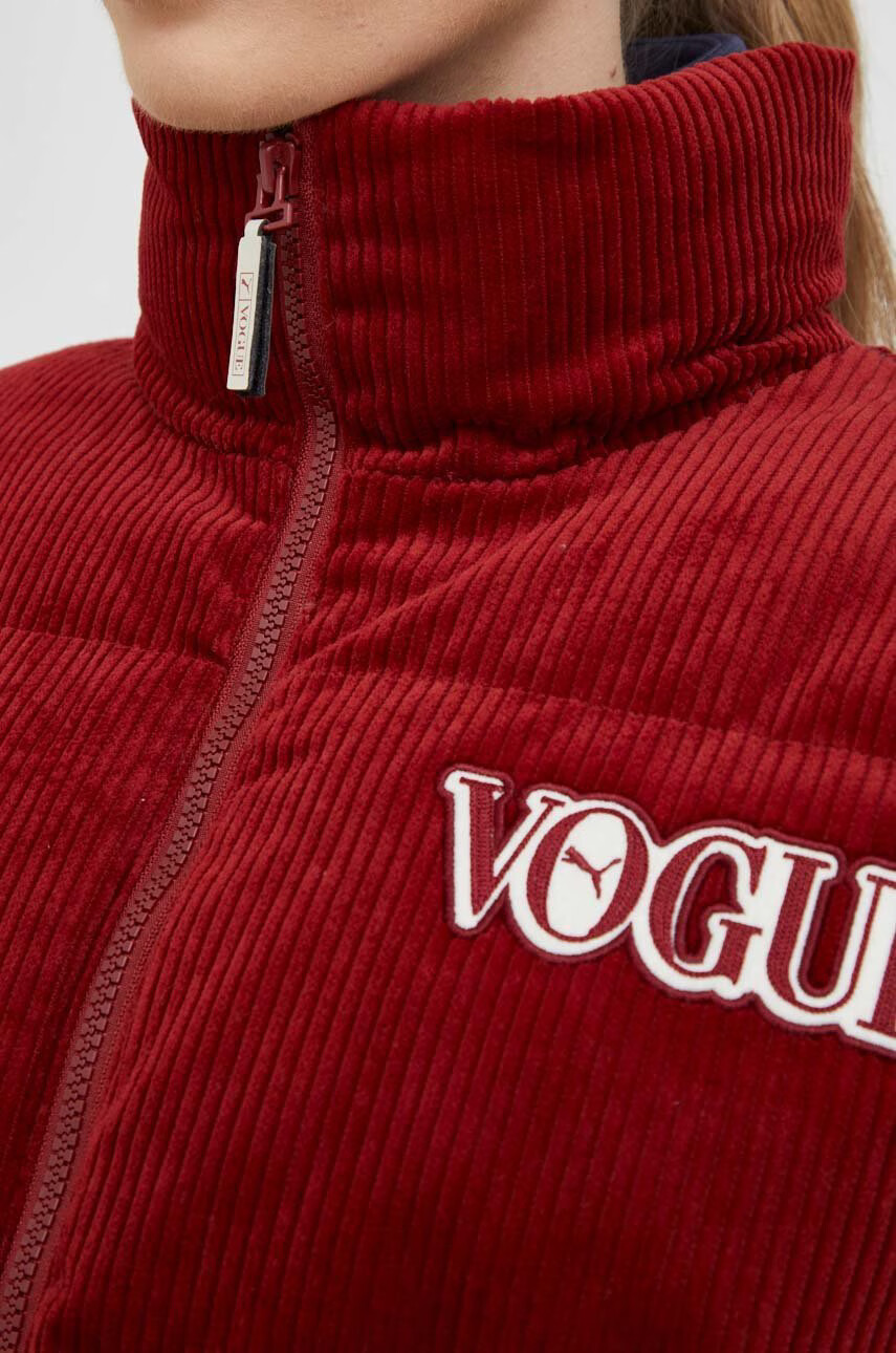 Puma Яке x VOGUE в бордо със зимна изолация - Pepit.bg