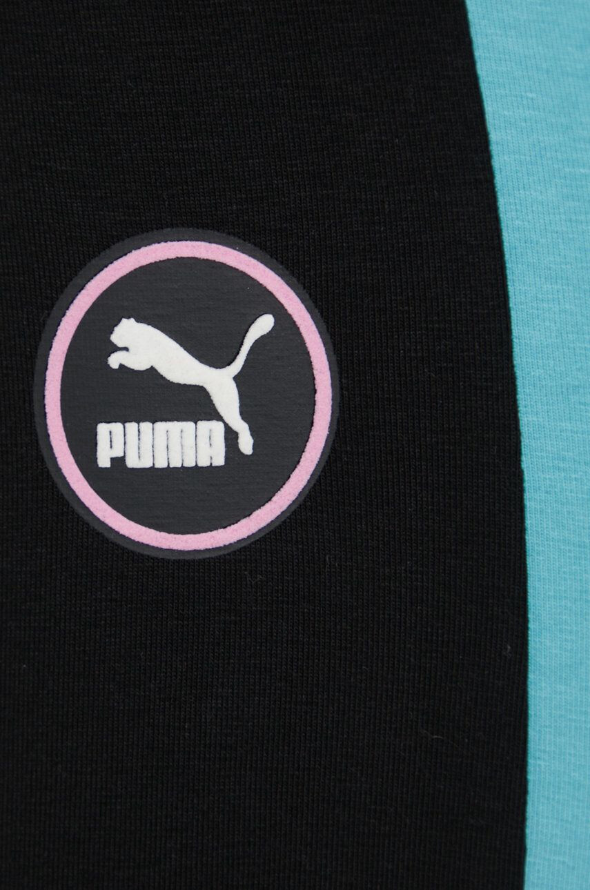 Puma Клин Swxp в черно с десен - Pepit.bg