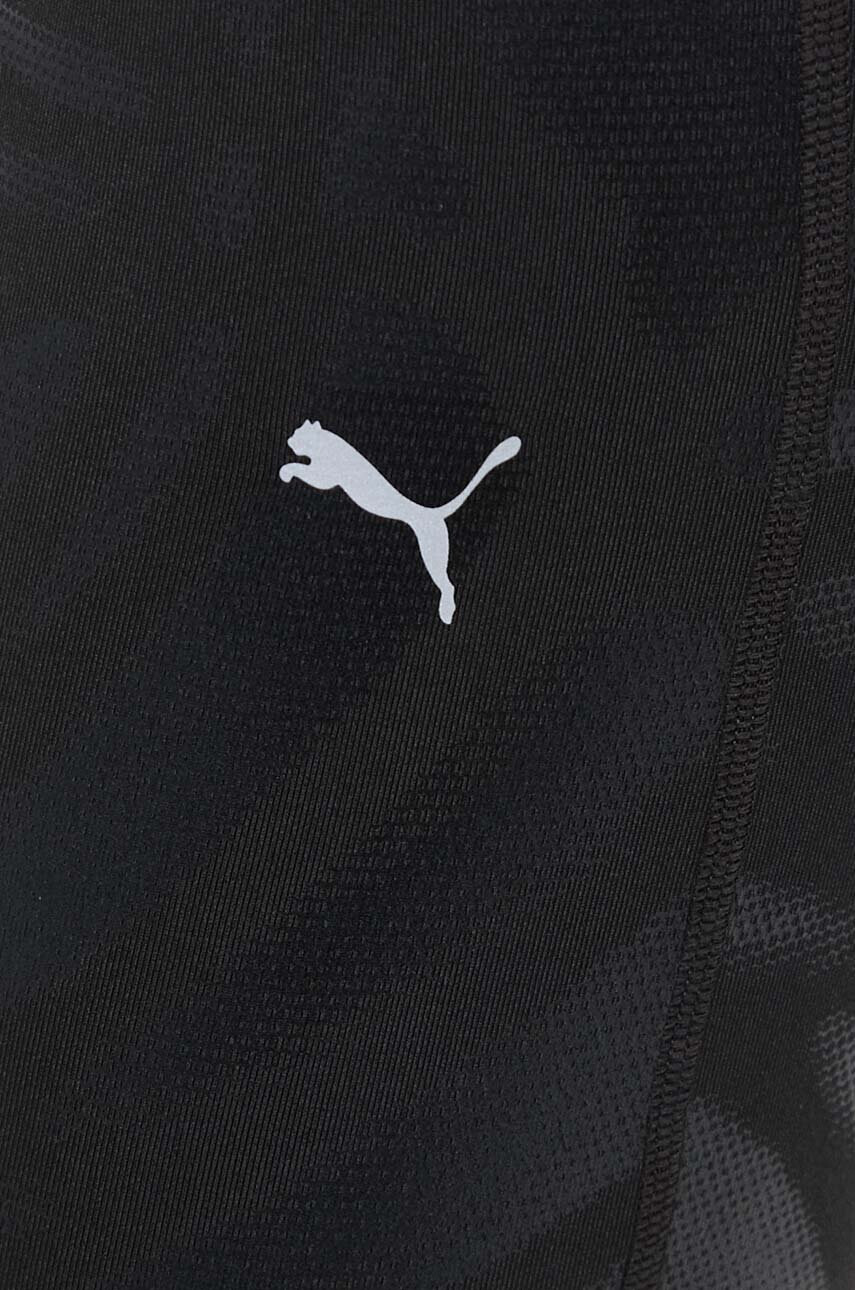 Puma Клин за трениране Nova Shine в черно с десен - Pepit.bg