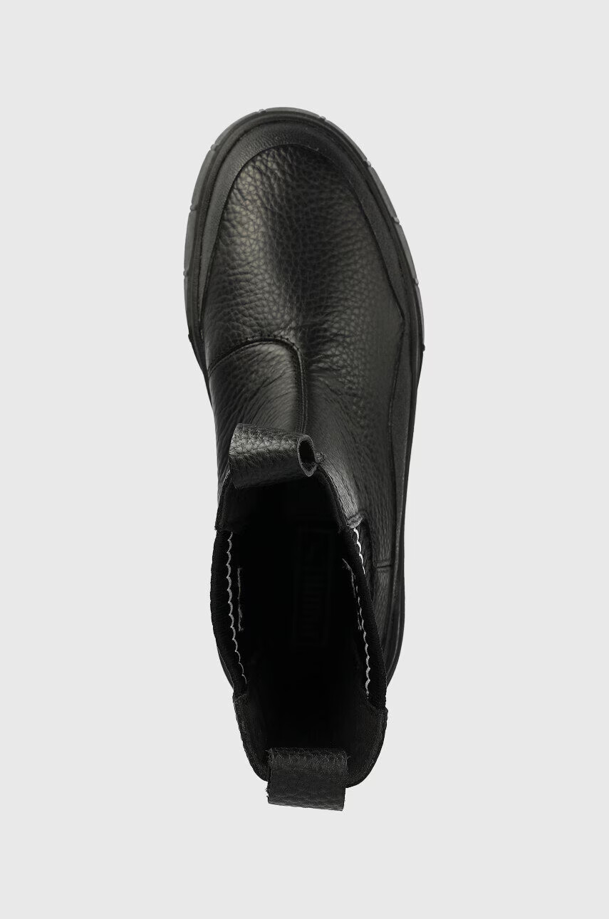 Puma Кожени боти челси Mayze Stack Chelsea Casual Wns в черно с платформа - Pepit.bg