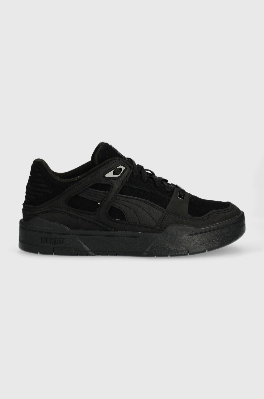 Puma Кожени маратонки Slipstream Suede в черно - Pepit.bg