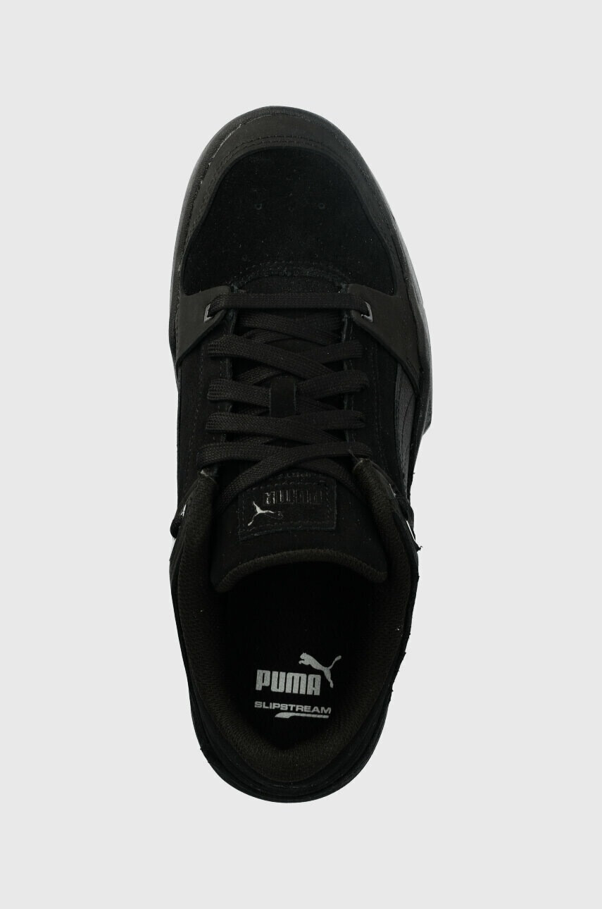 Puma Кожени маратонки Slipstream Suede в черно - Pepit.bg