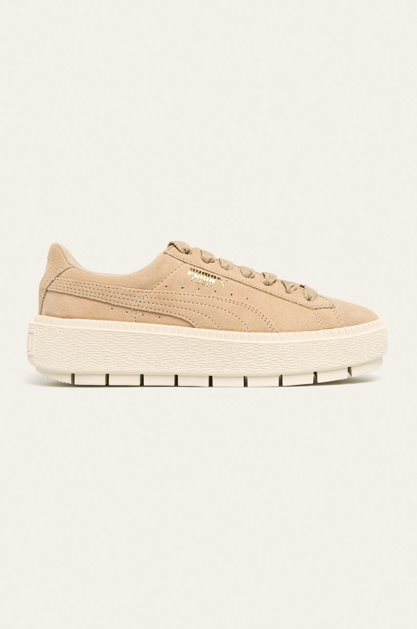 Puma Кожени обувки Platform Trace - Pepit.bg