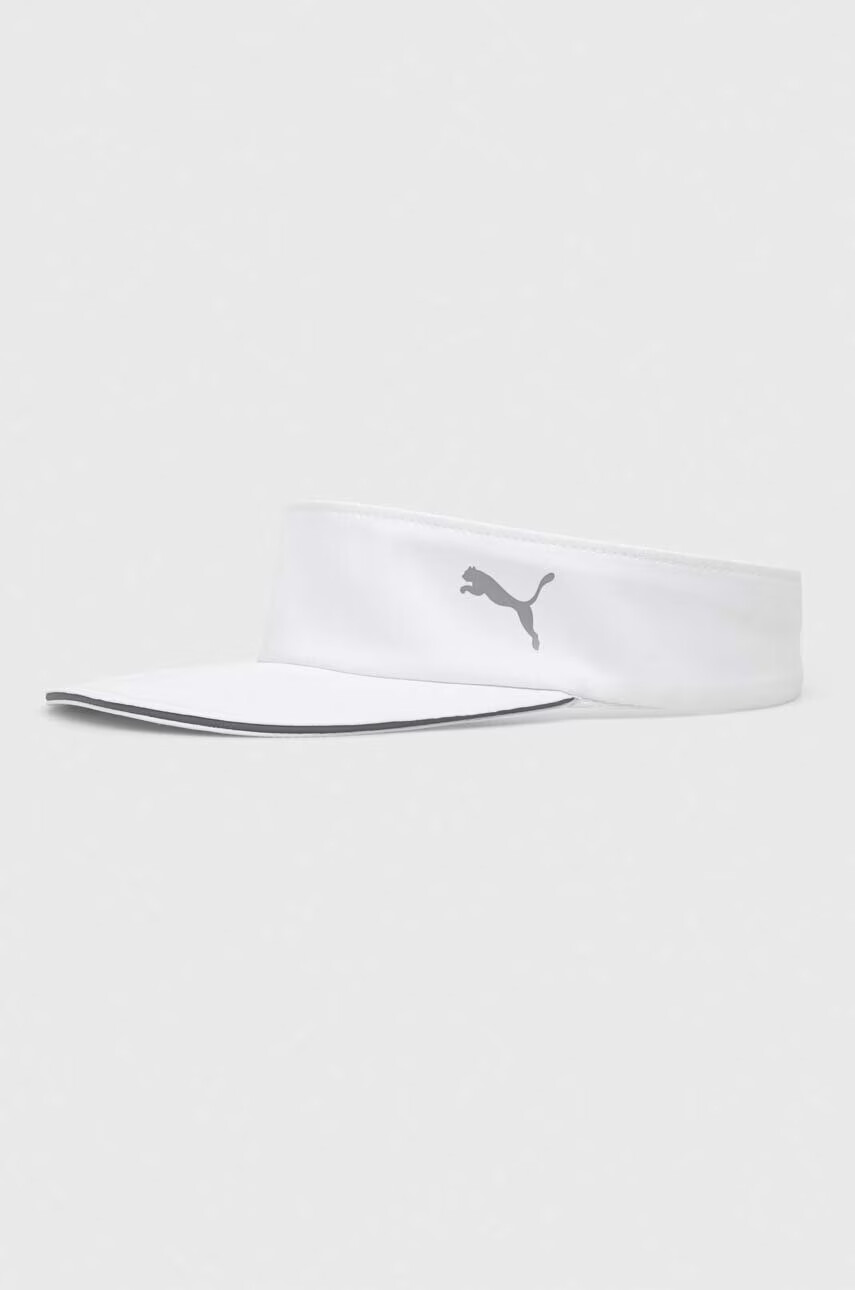 Puma Козирка в бяло с изчистен дизайн - Pepit.bg