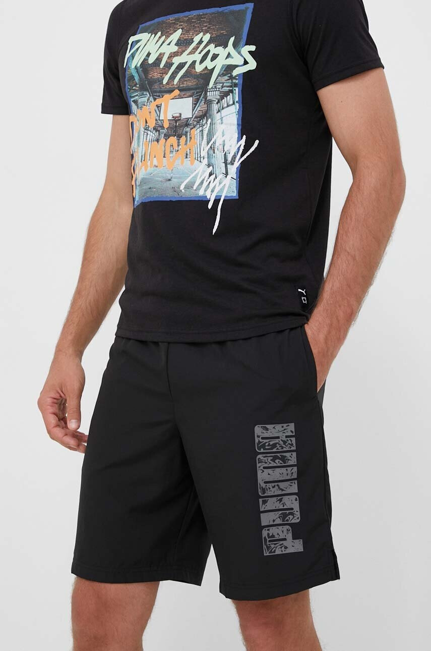 Puma Къс панталон в черно - Pepit.bg
