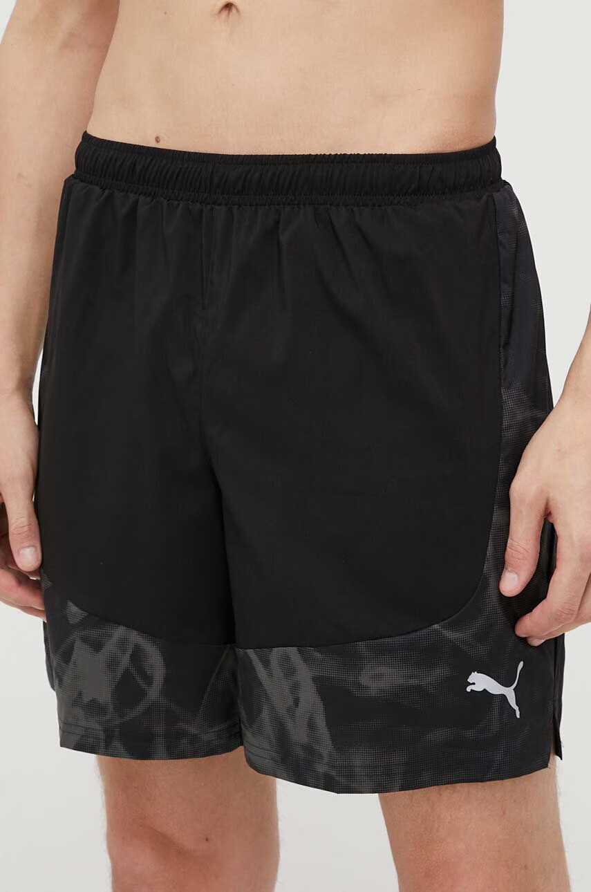 Puma Къс панталон за бягане Favorite в черно - Pepit.bg