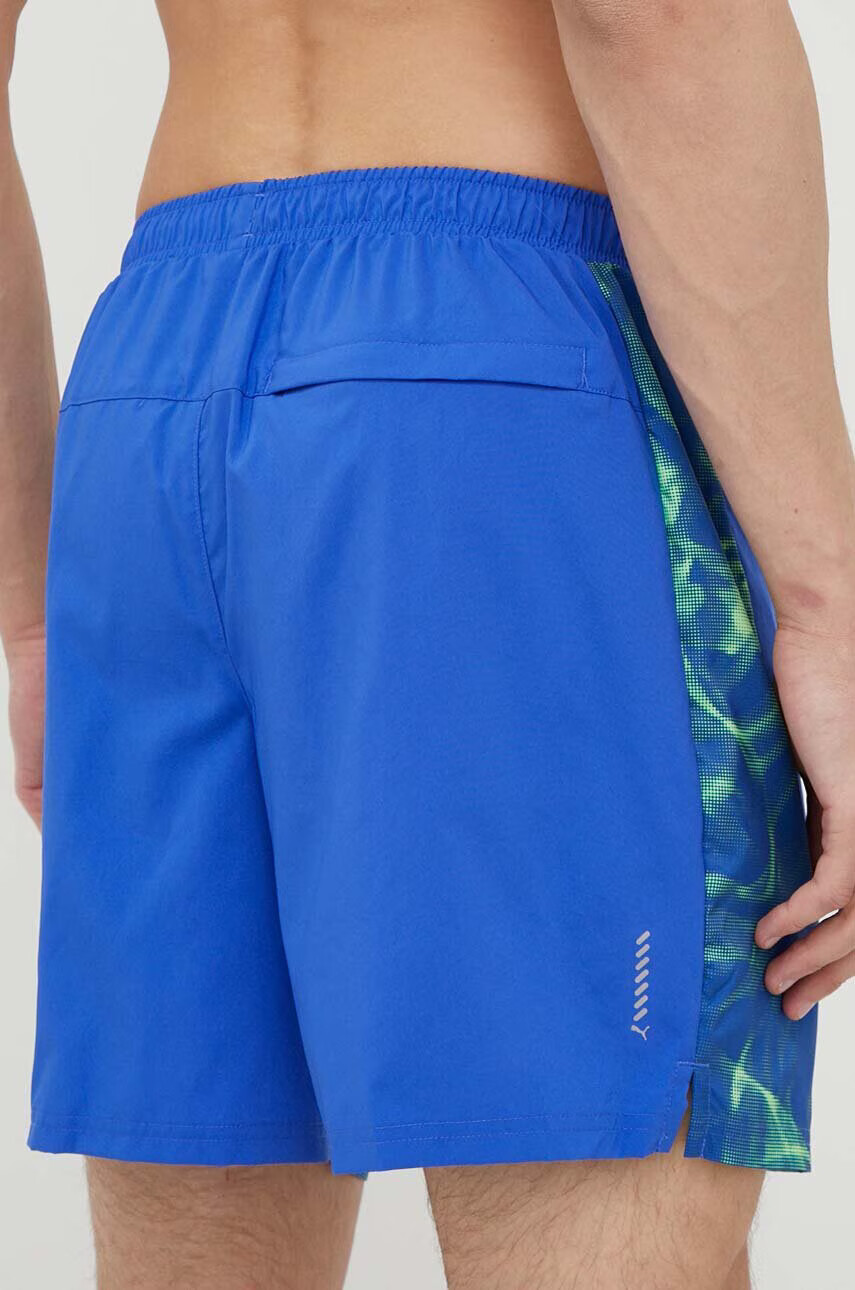 Puma Къс панталон за бягане Favorite в синьо - Pepit.bg
