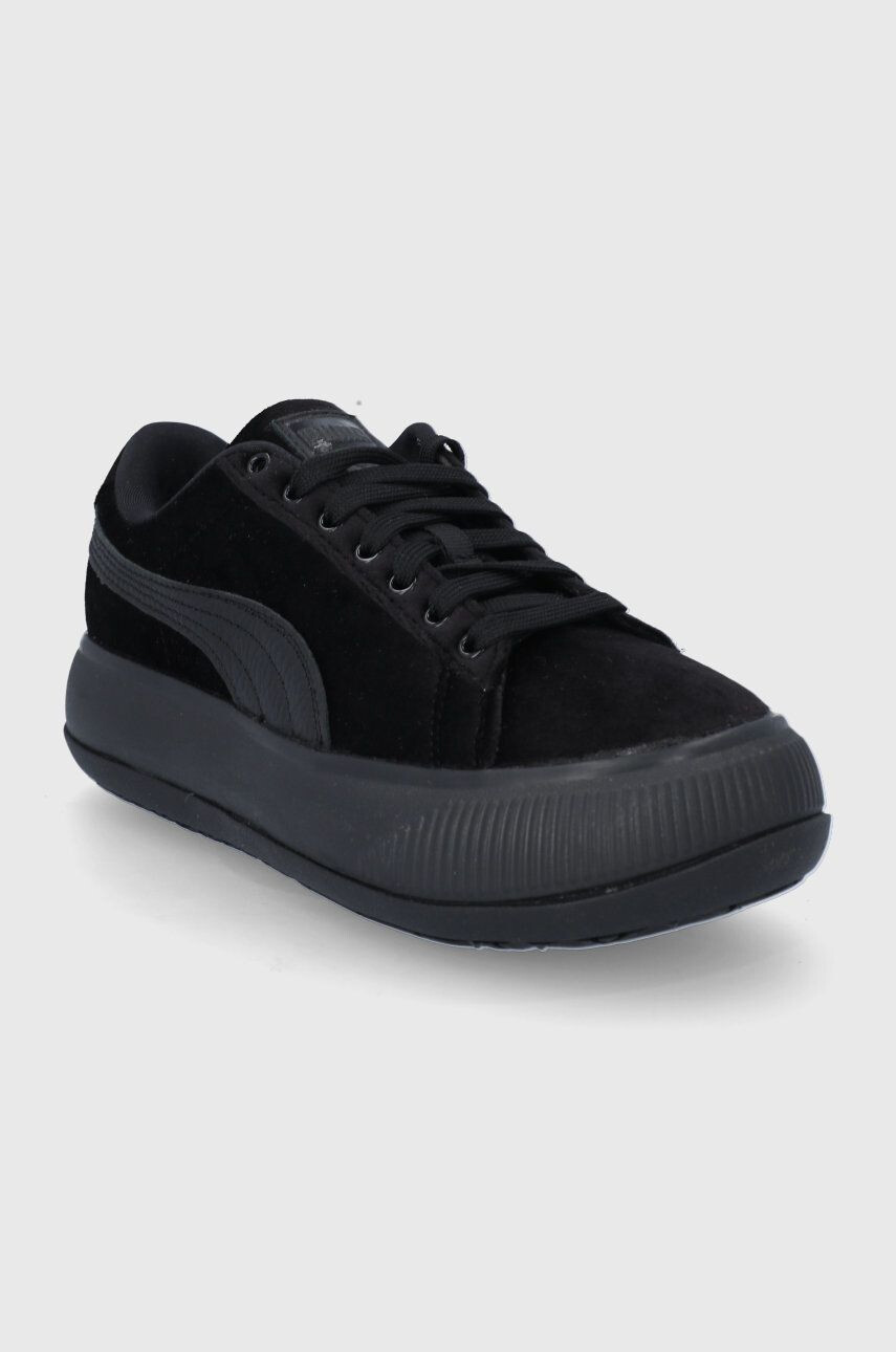 Puma Обувки SUEDE MAYU VELVET 385717 в черно - Pepit.bg