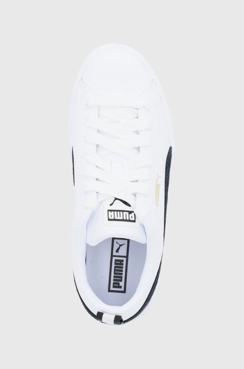 Puma Обувки Mayze Lth в бяло с платформа - Pepit.bg