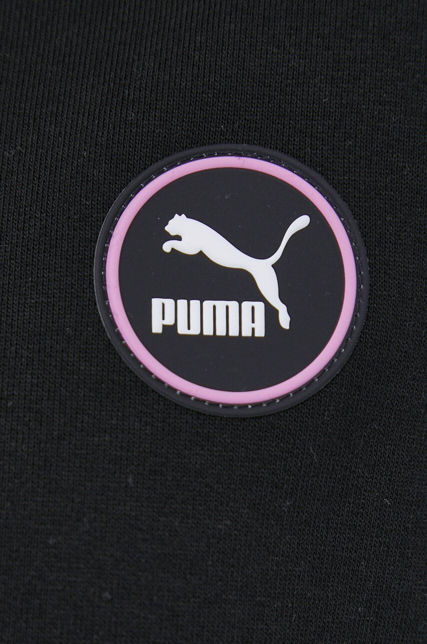 Puma Памучен суичър в синьо с изчистен дизайн - Pepit.bg