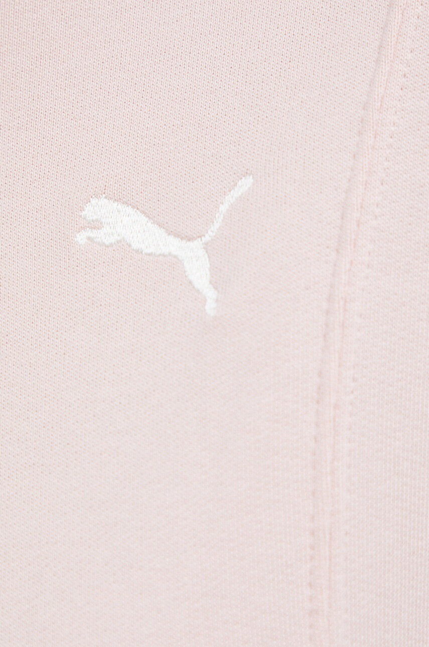 Puma Памучен суичър в бежово с изчистен дизайн - Pepit.bg