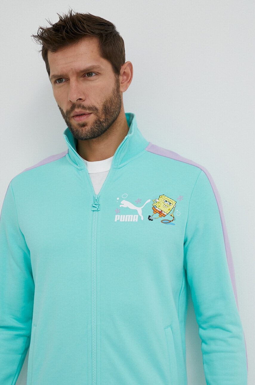 Puma Памучен суичър X SPONGEBOB - Pepit.bg