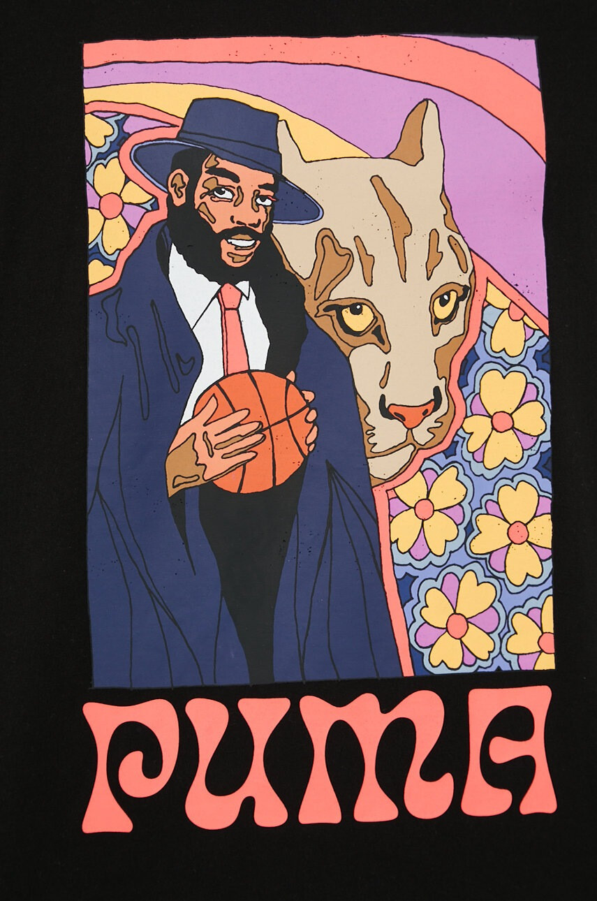 Puma Памучна блуза с дълги ръкави - Pepit.bg