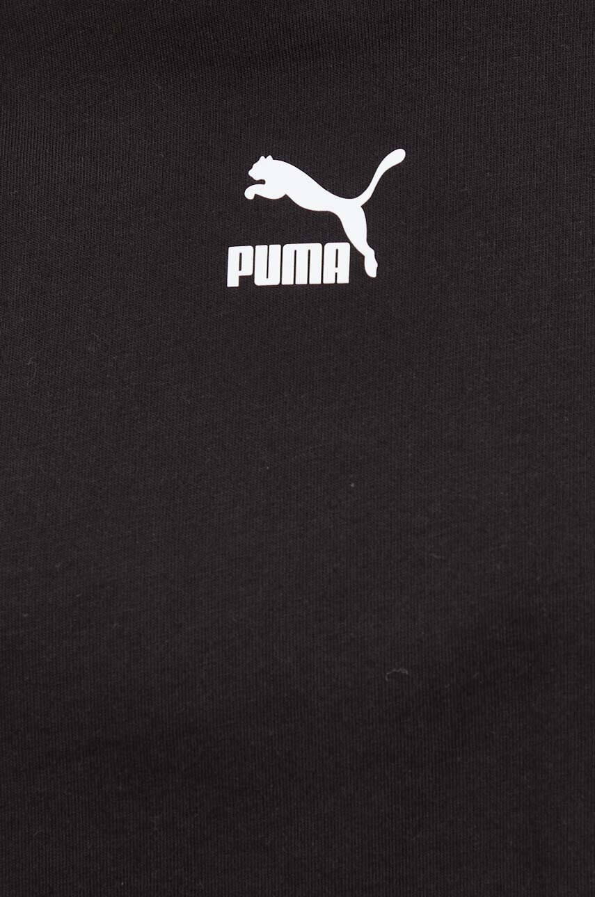 Puma Памучна тениска в черно - Pepit.bg