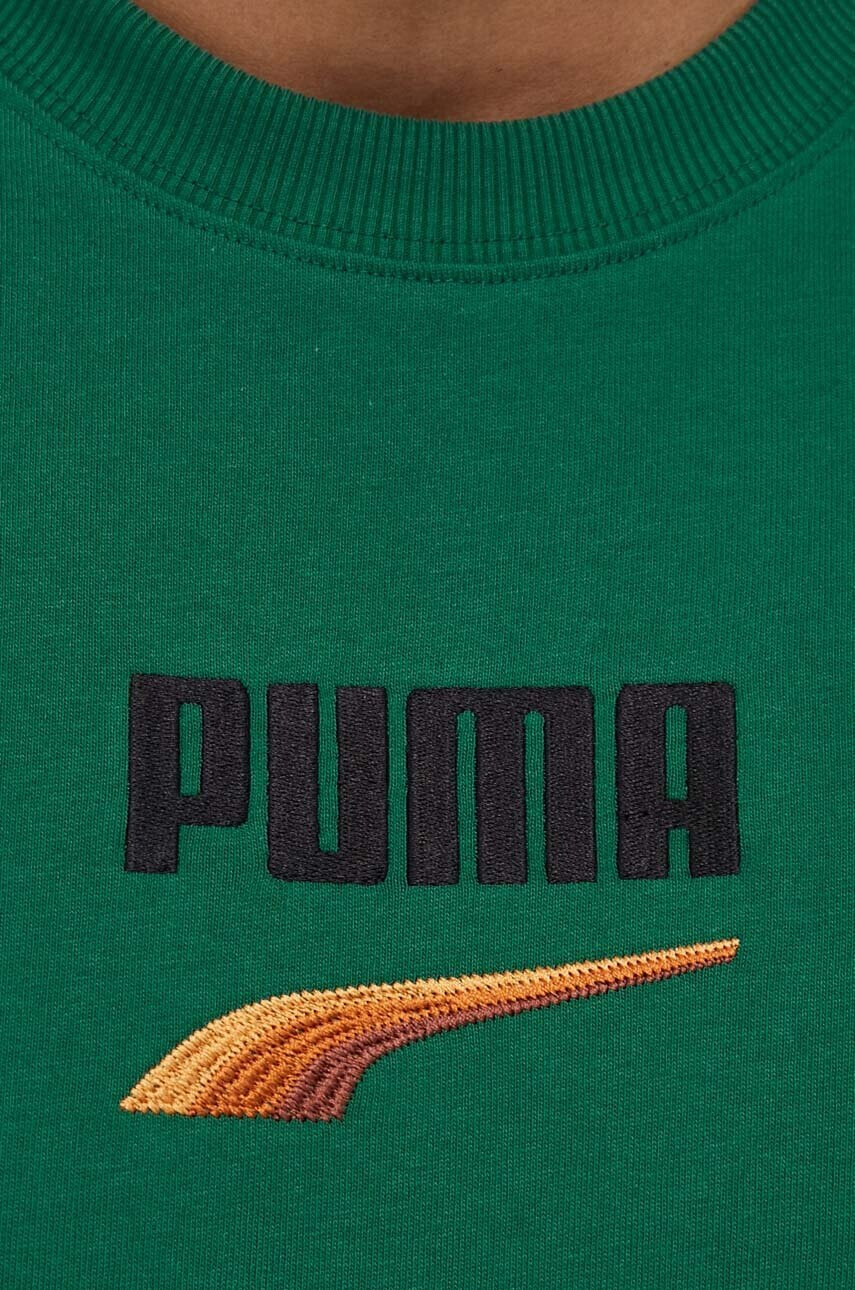 Puma Памучна тениска в бяло - Pepit.bg