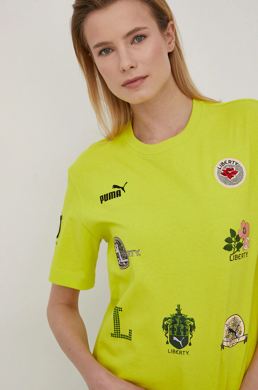 Puma Памучна тениска X Liberty 534049 - Pepit.bg