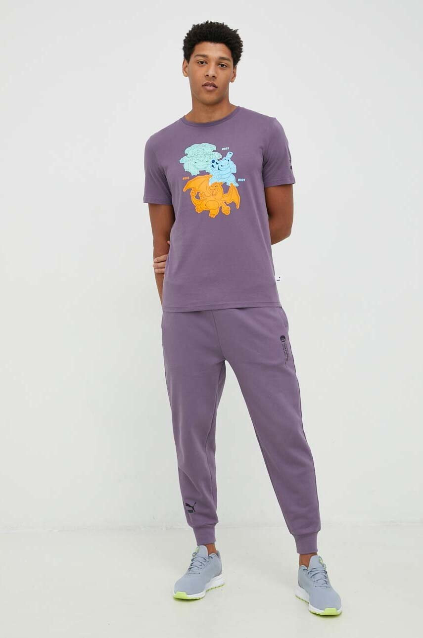 Puma Памучна тениска X POKEMON - Pepit.bg